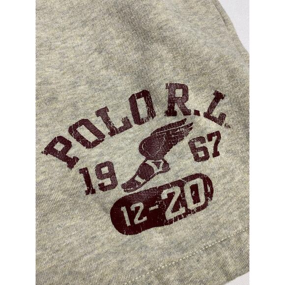 Polo Ralph Lauren Logo Fleece Shorts Men’s Size XL Gray 5" Inseam Casual - Picture 3 of 10